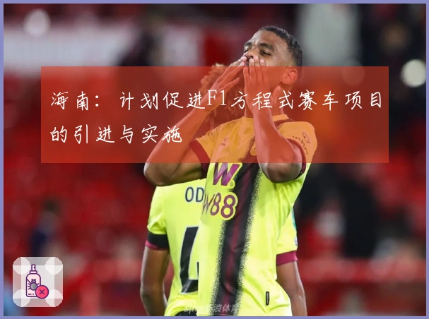 海南：计划促进F1方程式赛车项目的引进与实施